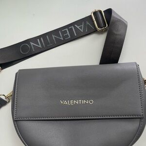 Mario Valentino Gray Crossbody Bag